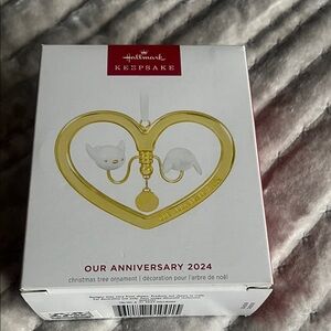 2024 Hallmark Anniversary Ornament